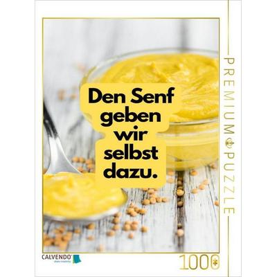 CALVENDO Puzzle Den Senf geben wir selbst dazu. | 1000 Teile Lege-Größe 64x48cm Foto-Puzzle für glückliche Stunden, Sonstige von , Calvendo Puzzle