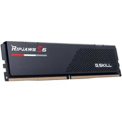 G.Skill 24GB Ripjaws S5 DDR5 5200MHz UDIMM (1 x 24GB, 5200 MHz, DDR5-RAM, DIMM), RAM, Schwarz