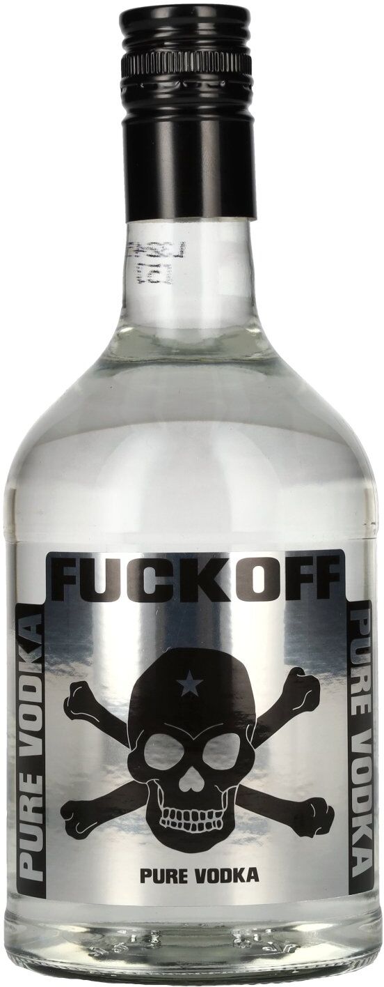 Fuckoff vodka, liqueurs & more Fuckoff PURE Vodka 40% Vol. 0,7l