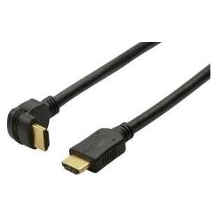 Tecline HDMI Kabel, abgewinkelt (Version 1), HDMI 1.3b, vergoldet, 19pol HDMI St./St., 3.0 m Hochwertiges An (3 m) (39903303)