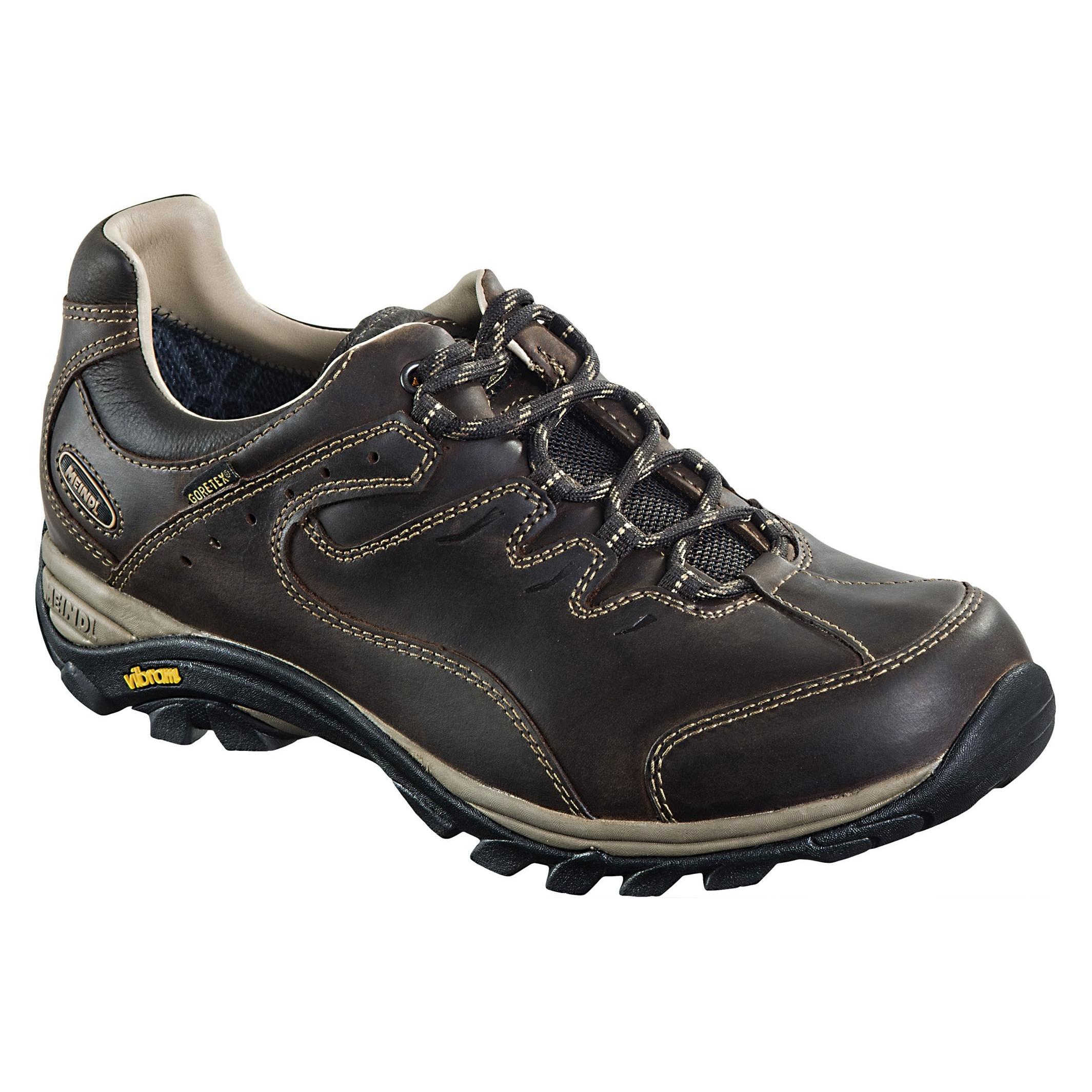 Meindl Light-Hike-Schuh Caracas GTX Grösse 43 - 9 dunkelbraun Nubukleder Gore-Tex Futter (43) (3879-46-43)
