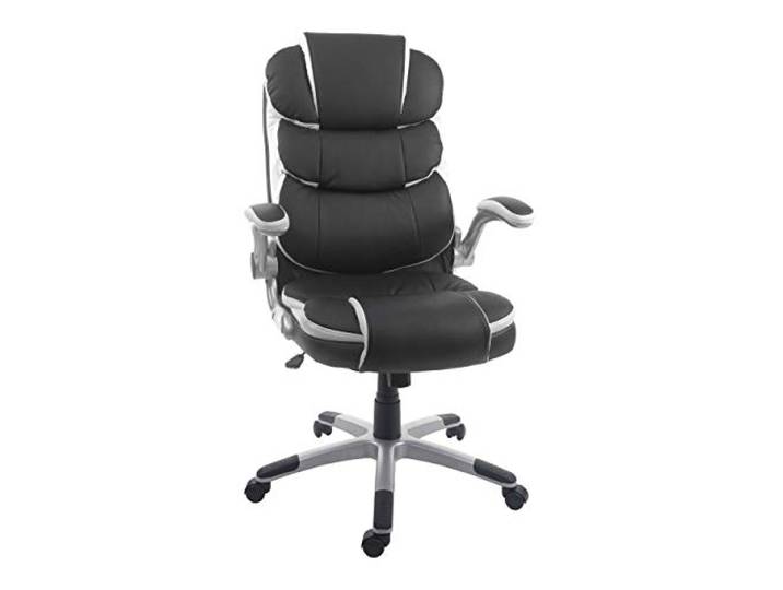 Mendler Bürostuhl HWC-F80 Kunstleder - schwarz