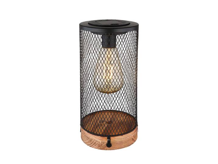 GLOBO 36628 Solarleuchte Holz naturfarben, LED