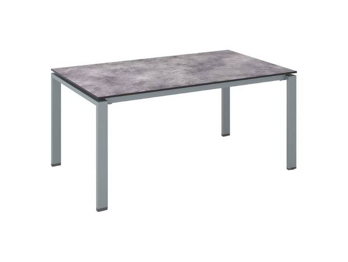 Kettler Float Gartentisch 220x95cm Aluminium/HPL Hellgrau