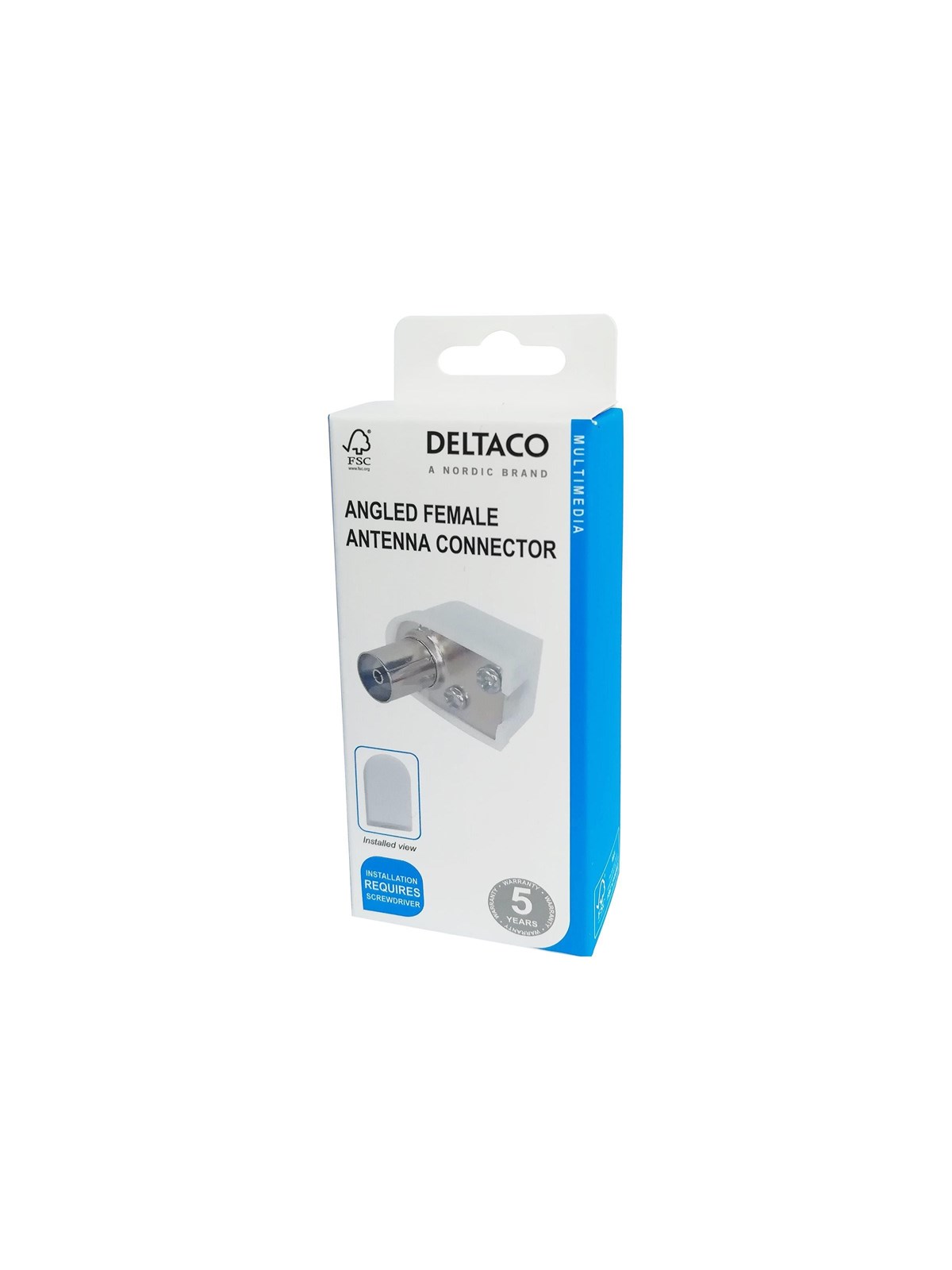 Deltaco antenna connector