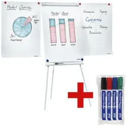 Franken Flipchart »ECO Standard F2100/N« inkl. 4er-Pack Flipchart Marker