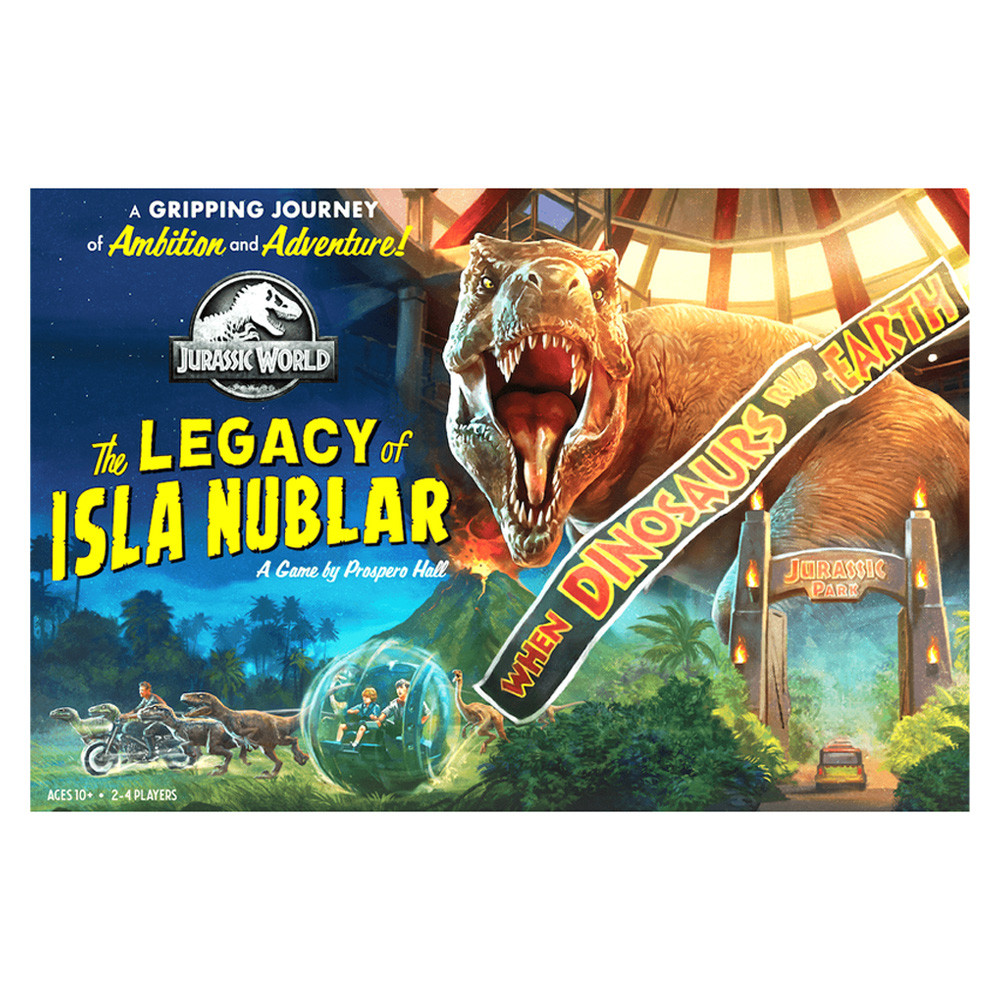 Funko Jurassic World: Het Erfgoed van Isla Nublar Bordspel (Engels)