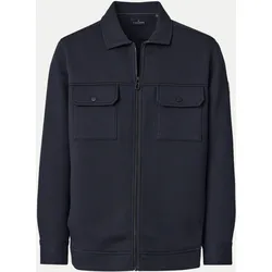 Sweatjacke mit Brusttaschen 108-108 blau L