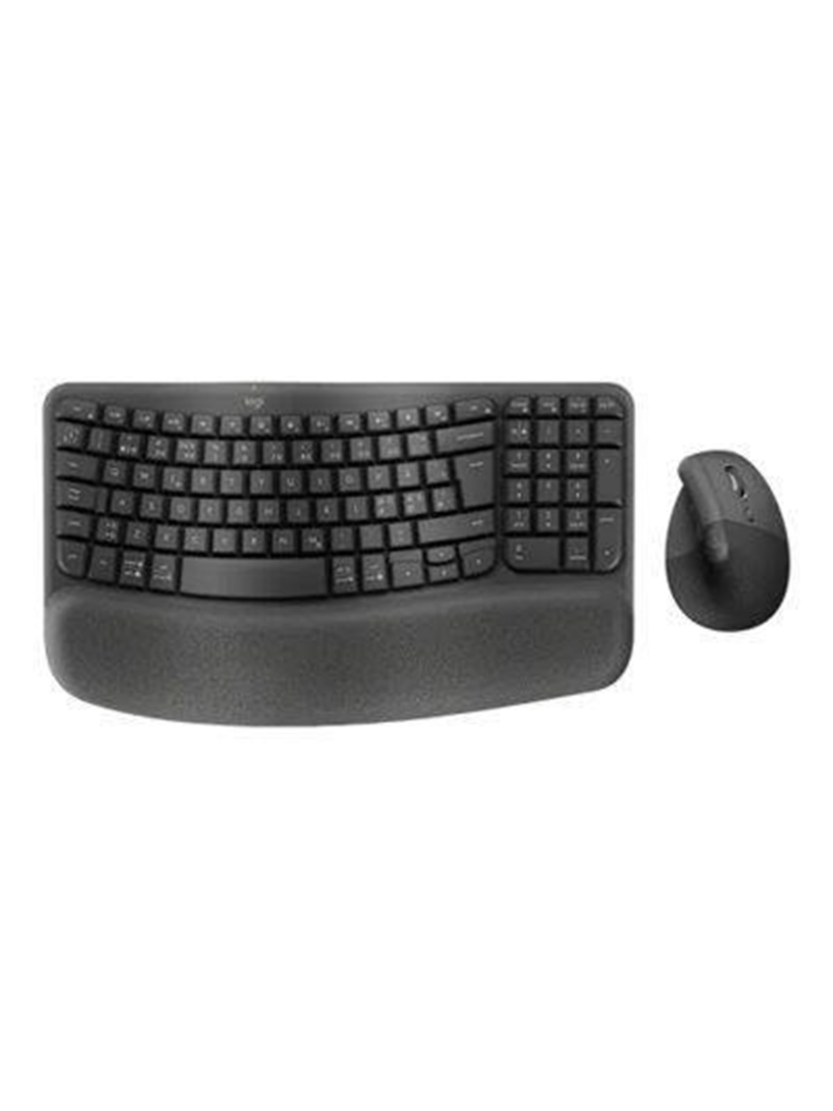 Logitech Wave Keys and Lift Combo - Tastatur & Maus Set - 98% - Englisch (US) - Schwarz