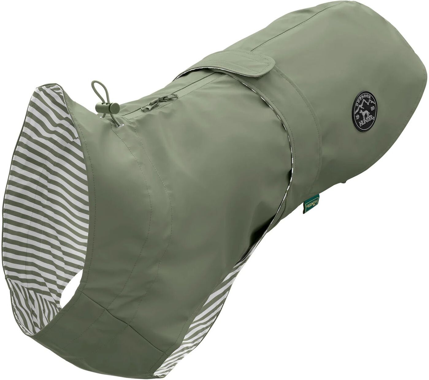 Hunter Impermeabile per Cani Milford Verde 75 cm