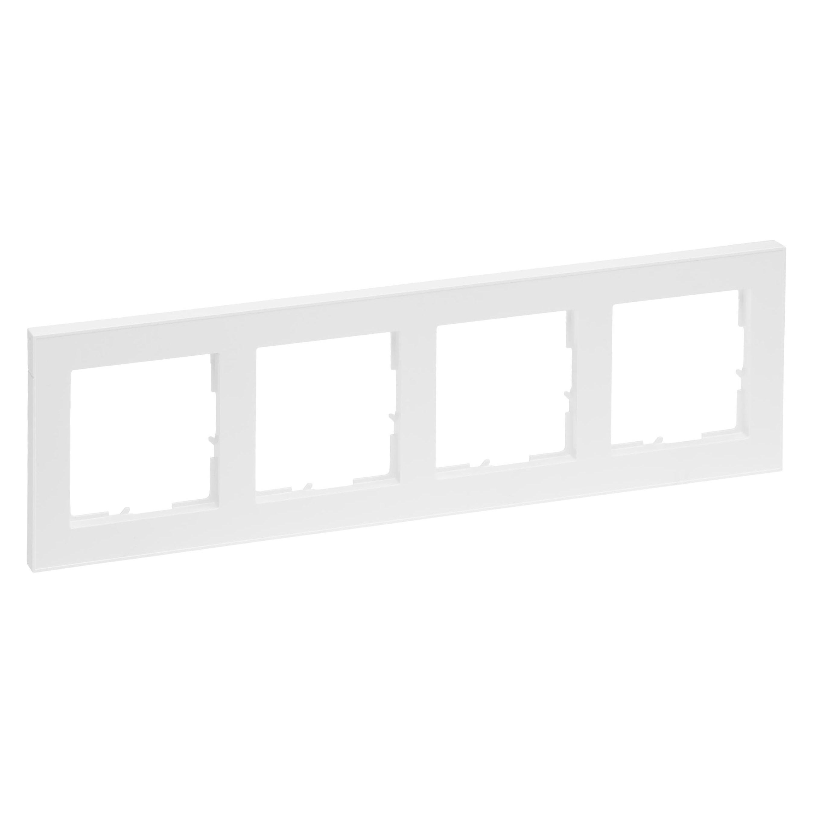 Legrand Seano+ 4-fach Rahmen (765184)