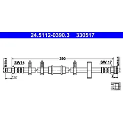 Bremsschlauch ATE 24.5112-0390.3 für Fiat Uno