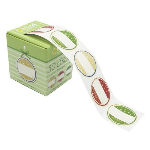 AVERY Zweckform Aufkleber Sterne, 50 Etiketten