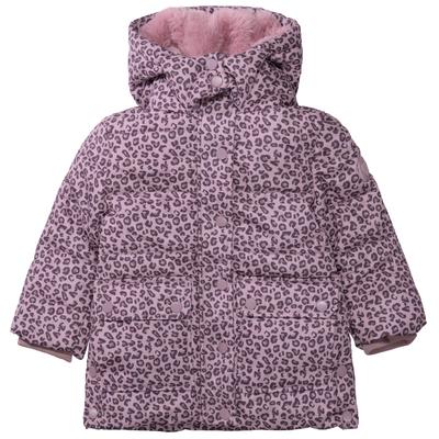 Winterjacke STACCATO, Mädchen, Gr. 116/122, mauve, Obermaterial: 100% Polyester., bedruckt, gemustert, gepflegt, Jacken Winterjacke, Kapuze