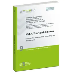 M&A-Transaktionen, Fachbücher von RMA Risk Management & Rating Association e. V., Bundesverband Mergers & Acquisitions gem. e. V., Marco Wolfrum, Ulrich Balz, Werner Gleißner