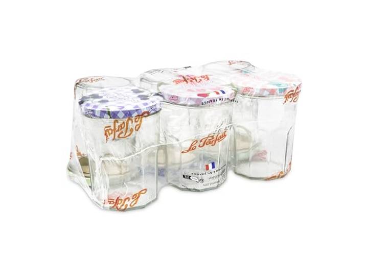 Le Parfait 1978009 Jam Potten 385 ml Set van 6