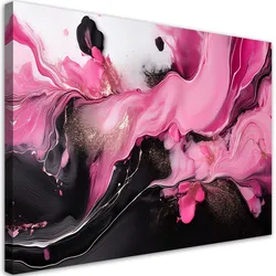 LEINWANDBILD Rosa abstraktes Loft 120x80cm