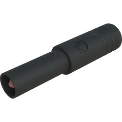 ASS 4-2 SW - Sicherheits-Adapter, 4 mm Stecker, 2mm Buchse, schwarz