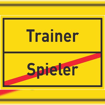 HB-Druck Trainer Spieler Aufkleber Ortsaufkleber A2 (420x594mm)