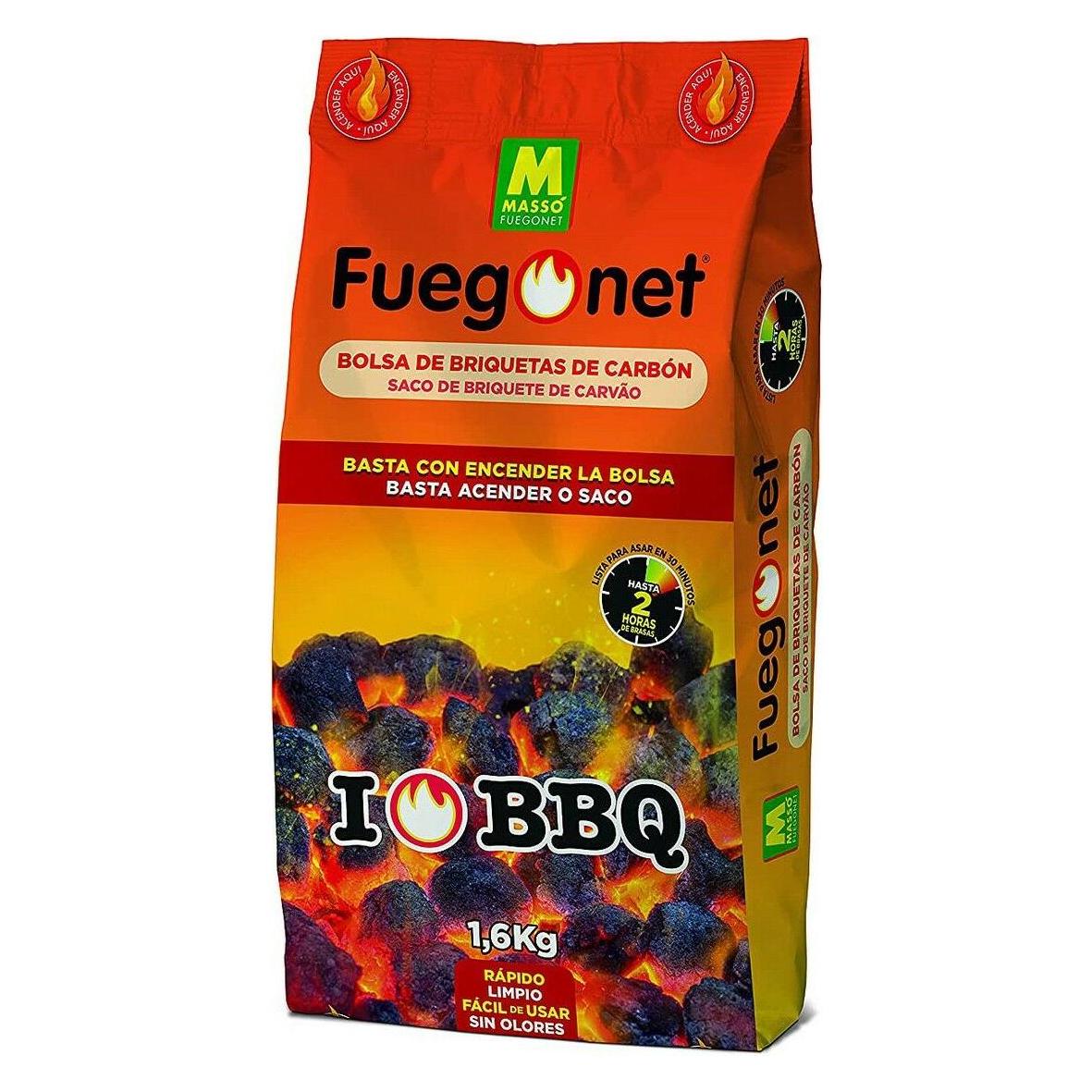 Fuego Net Kohle für sofortige Verwendung (1.50 kg) (45267183)