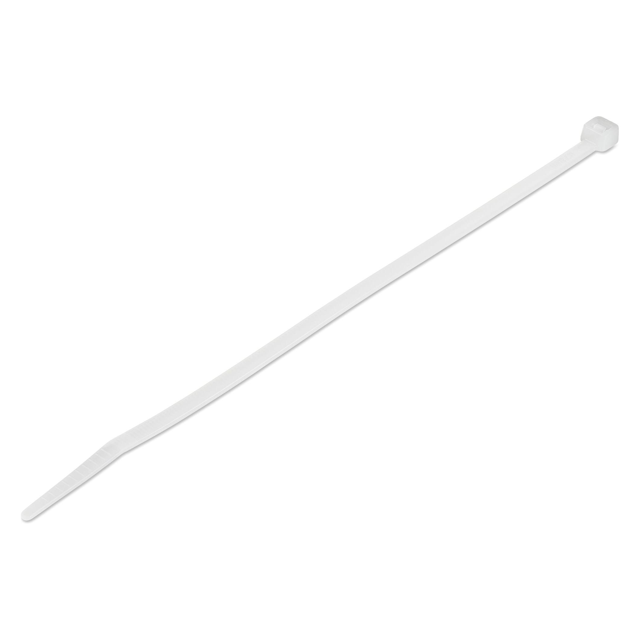 StarTech 20cm(8") Cable Ties, 4mm(1/8") wide, 55mm(2-1/8") Bundle Diameter, 22kg(50lb) Te (200 mm, 100 Stk.) (CBMZT8N)