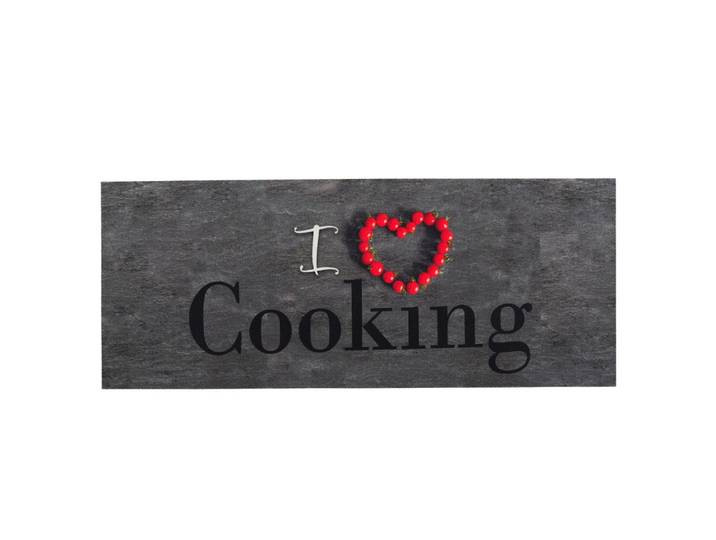 KÜCHENLÄUFER TEPPICH TRENDY I LOVE COOKING