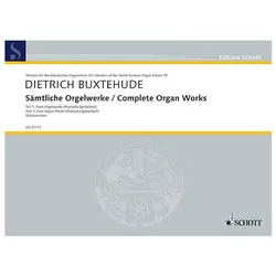 Sämtliche Orgelwerke Band 25,26,27,28, Fachbücher von Dieterich Buxtehude