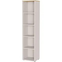 Tchibo - Aktenregal »Lissabon« - 45x40x197cm - braun -