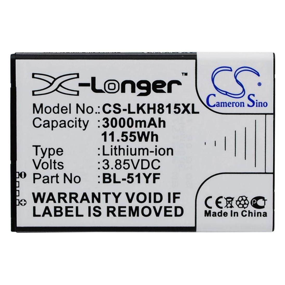 NoName Battery for LG DS1402 etc (LKH815XL)