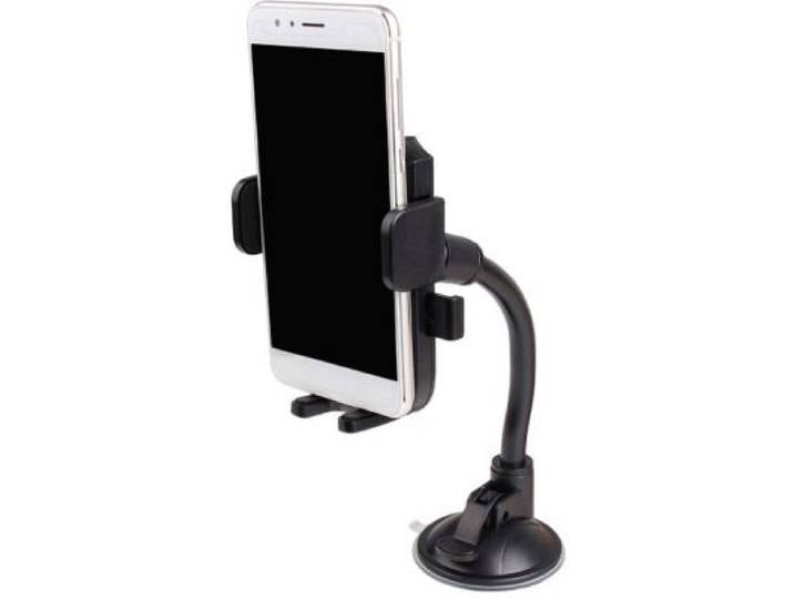 Essentielb - Support Smartphone Pare-Brise Bras Long Pour Voiture