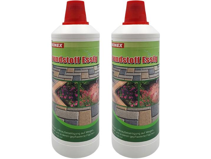 2er-Set Grundstoff Essig, 1.000 ml