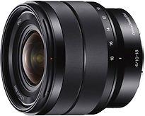 Sony E 10-18 mm F4.0 62 mm Filtergewinde (Sony E-mount Anschluss) schwarz