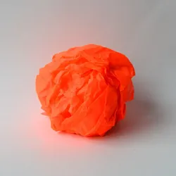 Espírito rebelde Neon Lava Seidenpapier 50x75 cm – 250 Blatt für kreative Dekoration, auffällige Geschenke, Partys, Pompons und Bastelarbeiten