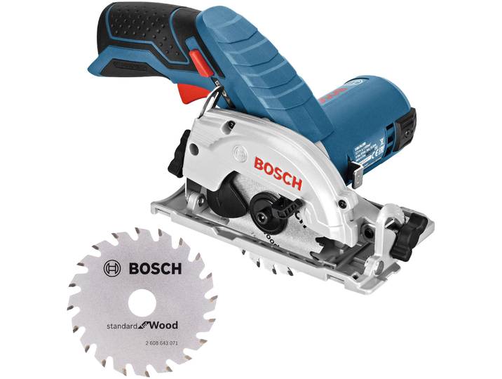 Akku-Handkreissäge BOSCH PROFESSIONAL GKS 12V-26 , blau (blau, schwarz), B:16mm H:156mm L:279mm, Sägemaschinen, Akku-Handkreissäge, ohne Akku und Ladegerät