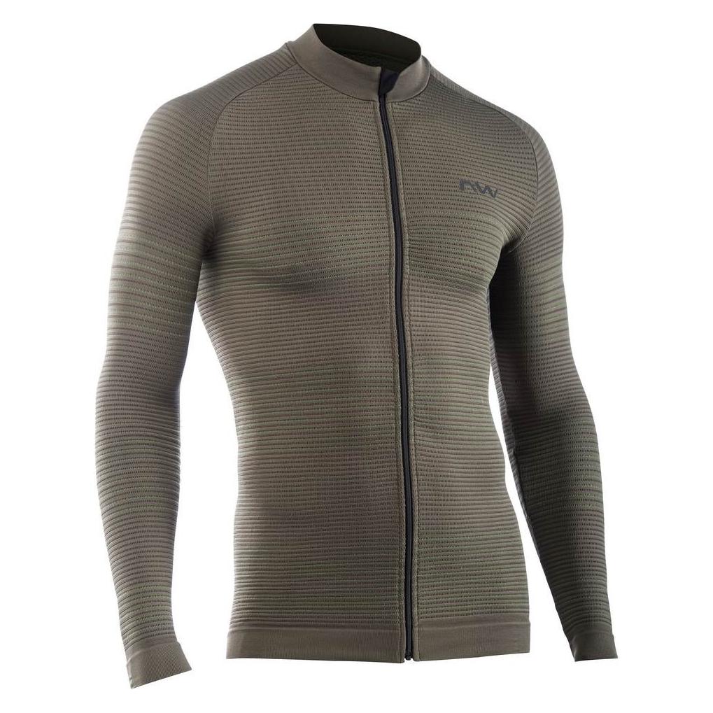 Northwave Trip Knit Jersey (S) (NWB89221085-forest green/black)