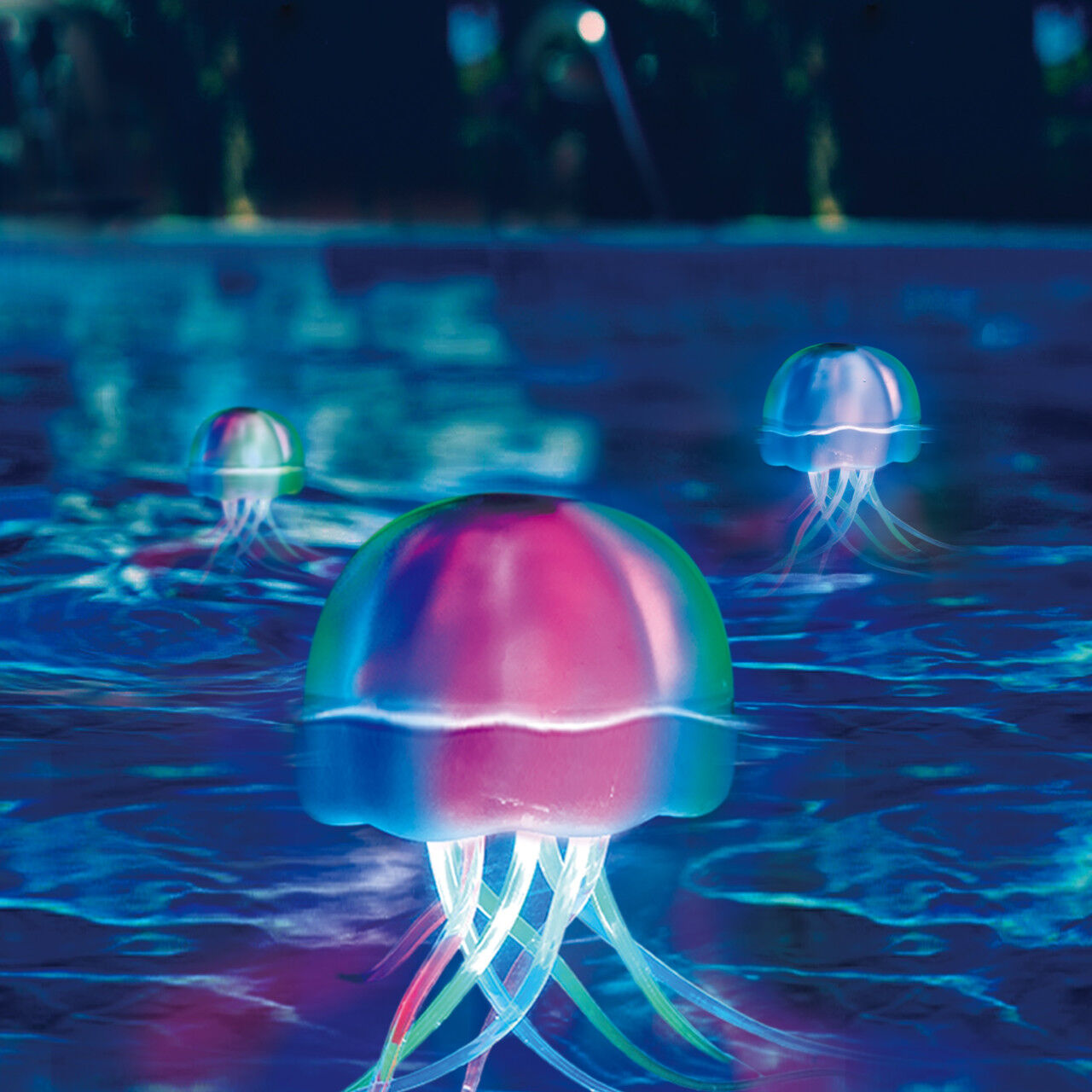 TrendLine LED Poolbeleuchtung Qualle 14,2 cm x 28,5 cm