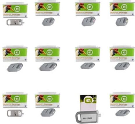 Q-nomic PFI-1700 Pack 12 cartuchos