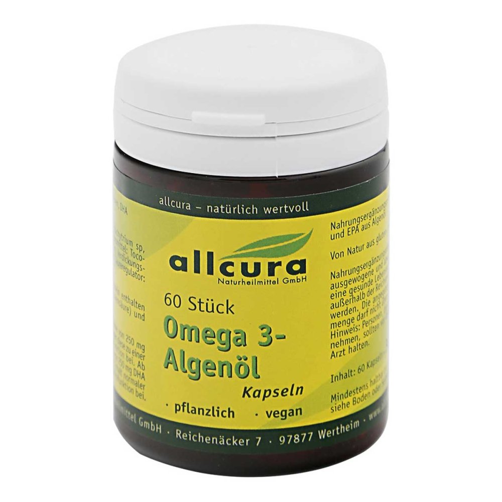 allcura Naturheilmittel GmbH Omega-3 Algenöl Kapseln 17520471