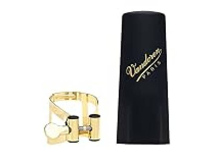Vandoren LC57GP Masters M/O Ligature pour Saxophone Alto Plaqué Or