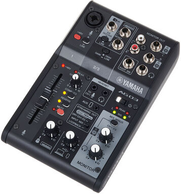 Yamaha AG03 MK2 BK Schwarz