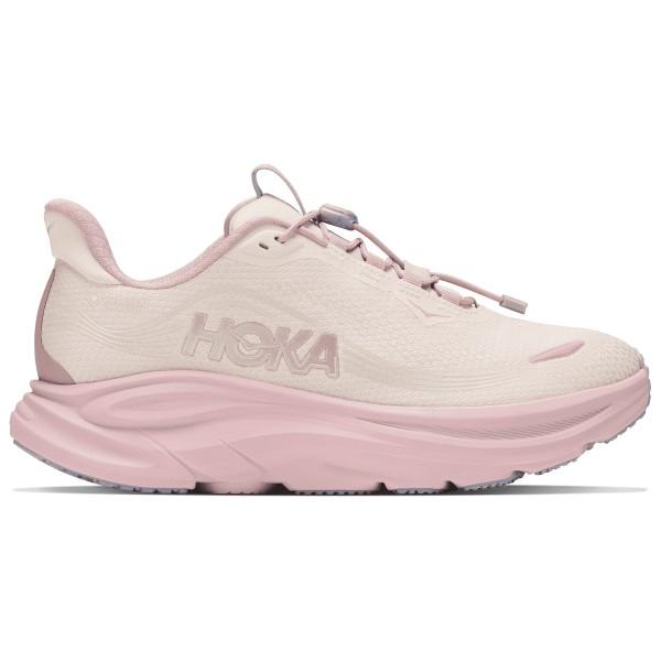 HOKA - Women's Clifton 11 GTX GLM - Runningschuhe EU 39 1/3 alabaster /rosa