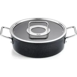 Adamant Topf 24 cm niedrig mit Glasdeckel