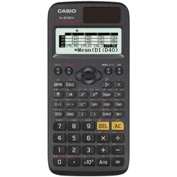 CASIO Schulrechner FX87DEX 12stellig Solar/Batterie schwarz