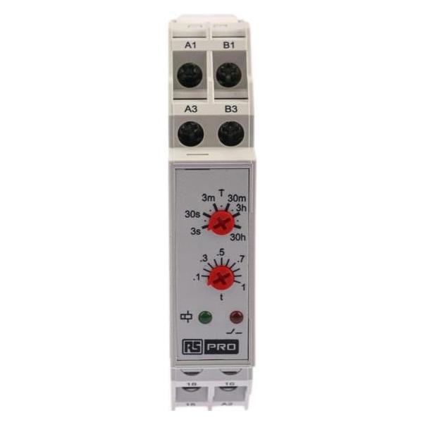 RS PRO Off-Delay Time Relay 110Vac & 24Vac/dc (8966829)