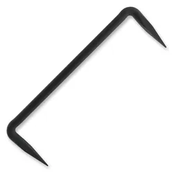 Bauklammer, Stahl blank, 12 x 350 mm