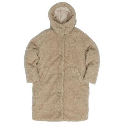 Mazine - Women's Faux-Fur Coat - Mantel Gr M beige