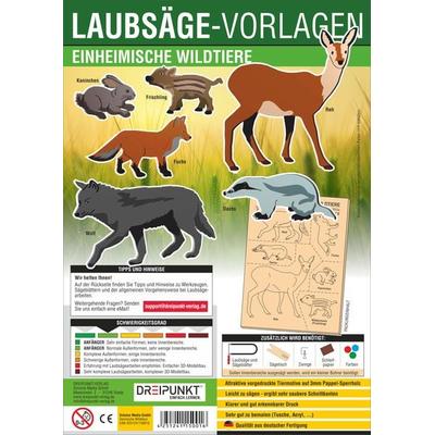 Laubsägevorlage Einheimische Wildtiere, Nonbook von , Schulze Media
