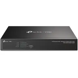 TP-Link (VIGI NVR1008H-8MP) 8 Channel PoE Network Video Recorder, 4K HDMI Output, 16MP Decoding Capacity, H. (Netzwerk Videorecorder (NVR)), Netzwerkkamera Zubehör