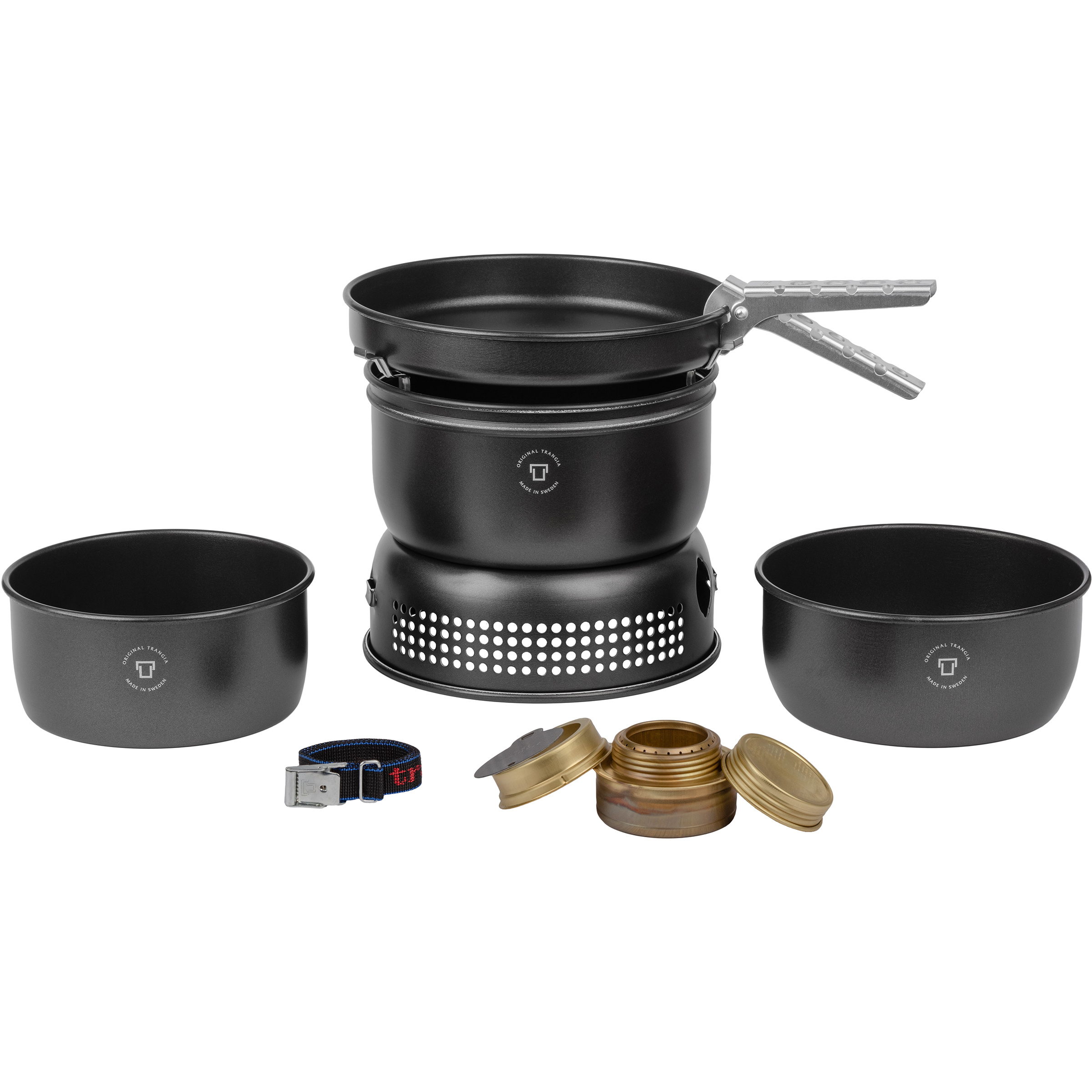 Trangia Sturmkocher groß 35-5 UL Campingkocher schwarz Größe Non-Stick m WK Camping
