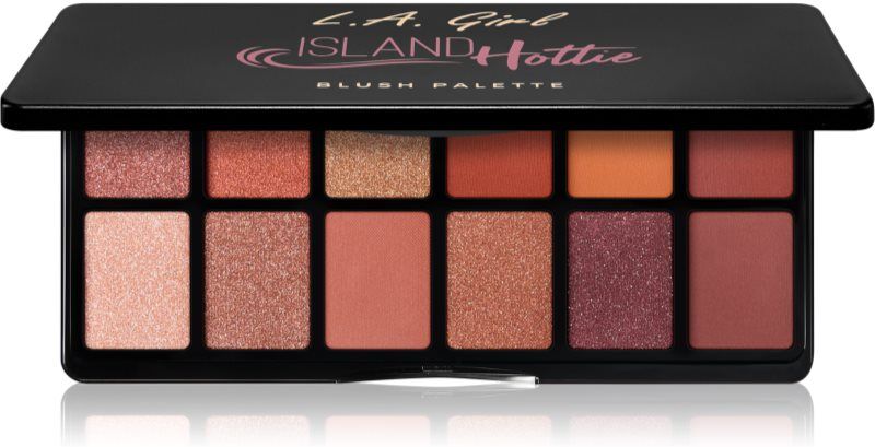 L.A. Girl Cosmetics Fanatic eyeshadow palette shade Get Feverish 12x1 g
